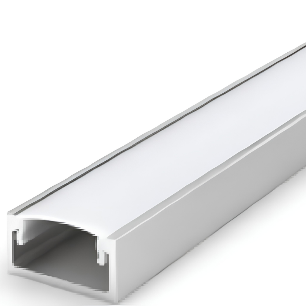 Recessed profile lighting for modern interiors