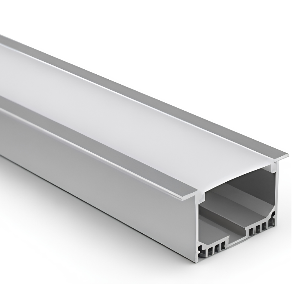 Recessed profile lighting for modern interiors