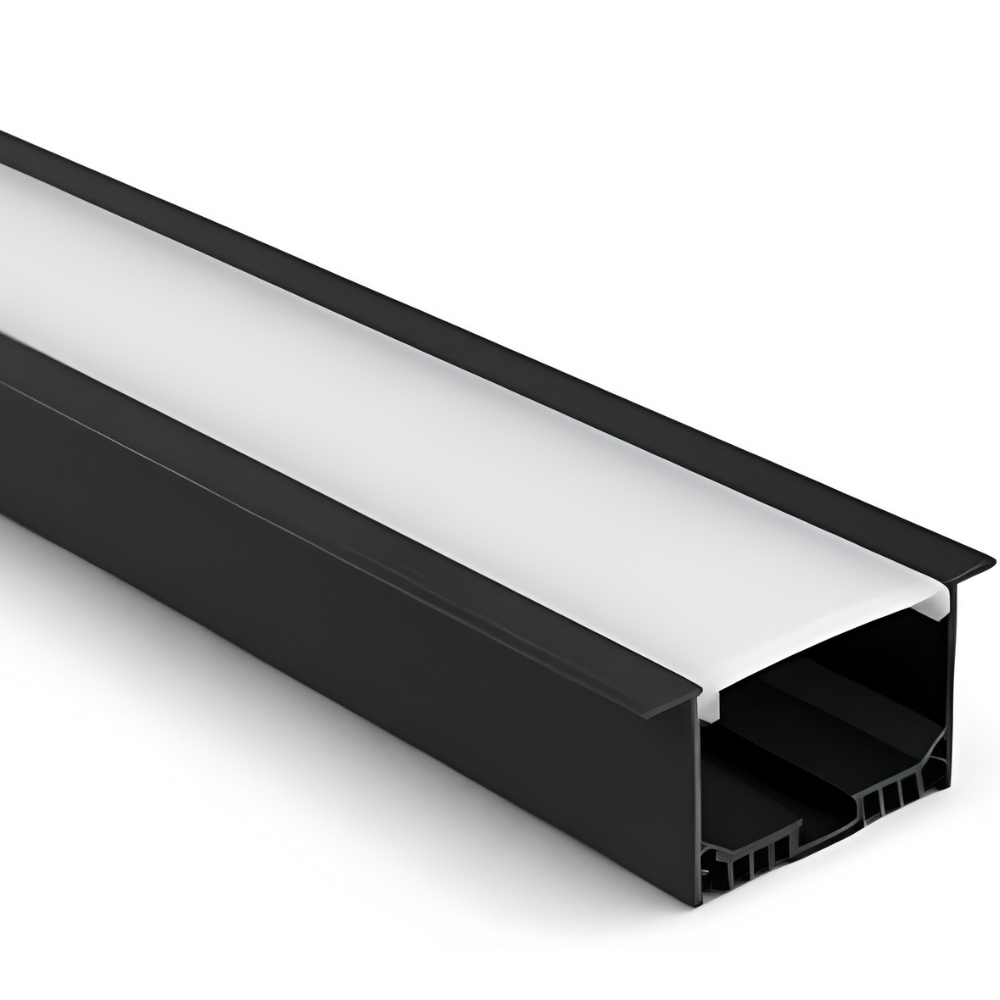 Recessed profile lighting for modern interiors