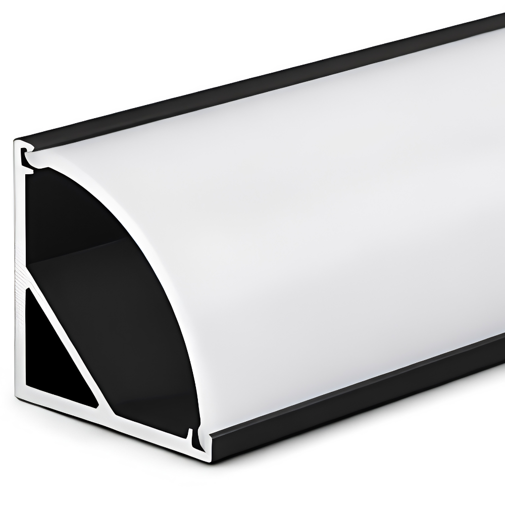 35MM Aluminium Profile – 10 FT Length – Corner Profile