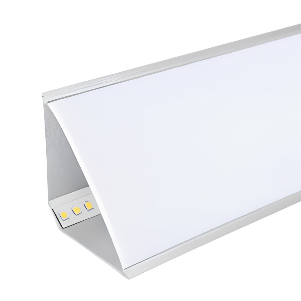 75MM Aluminium Profile – 10 FT Length – Corner Profile