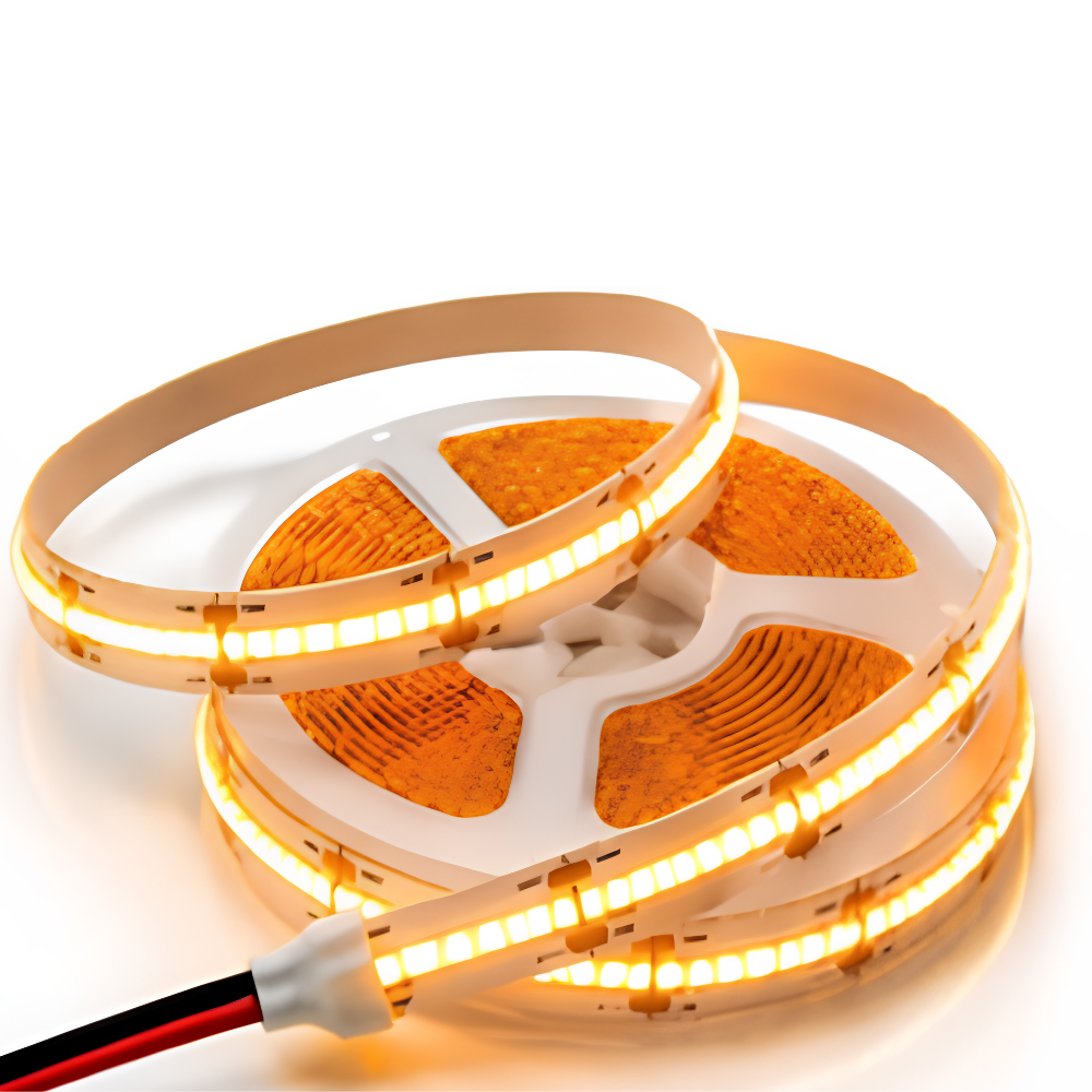 10M 24V COB LED Strip Light – 12W/Meter – 8MM – Orange
