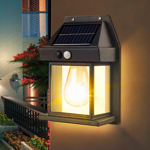 Solar Wall Light Outdoor Waterproof – Up & Down LED with Motion Sensor | LineLightPK