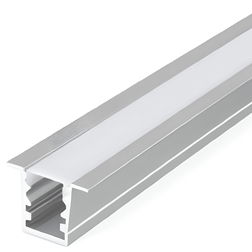 Recessed profile lighting for modern interiors