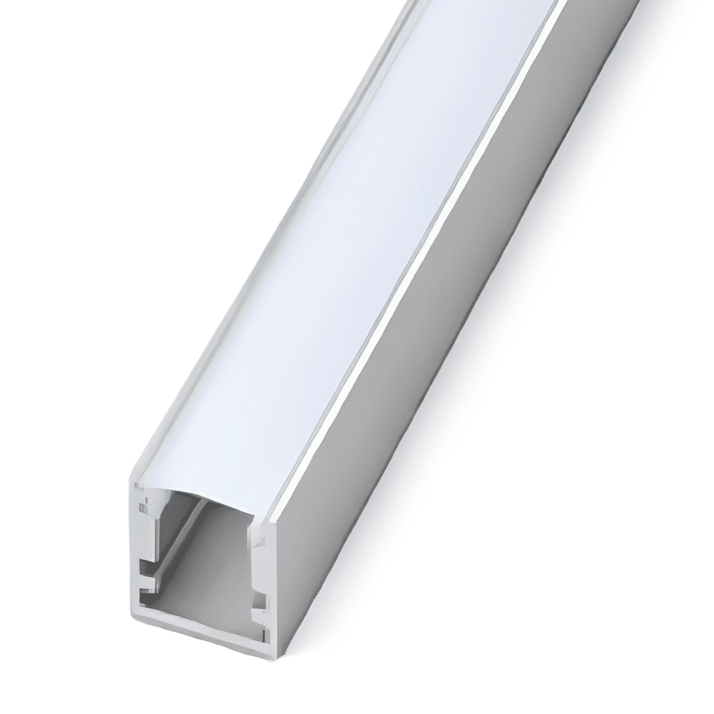 Recessed profile lighting for modern interiors