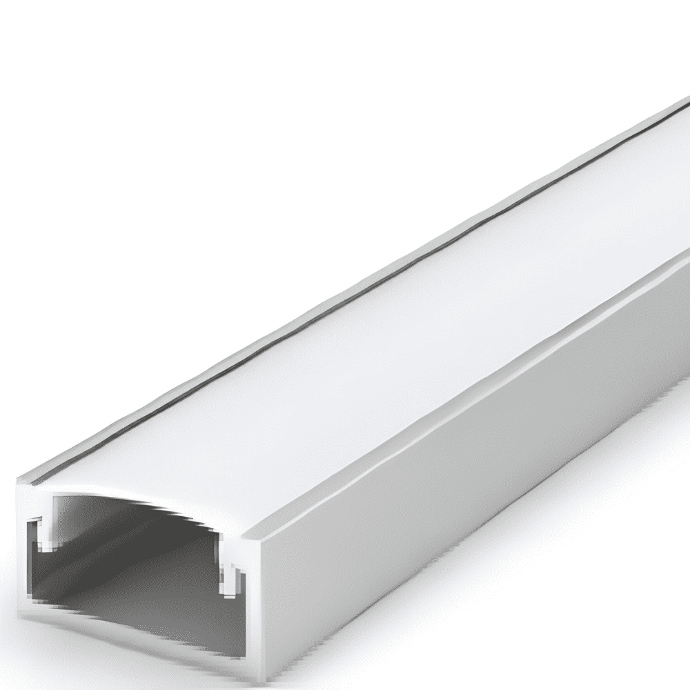 Recessed profile lighting for modern interiors
