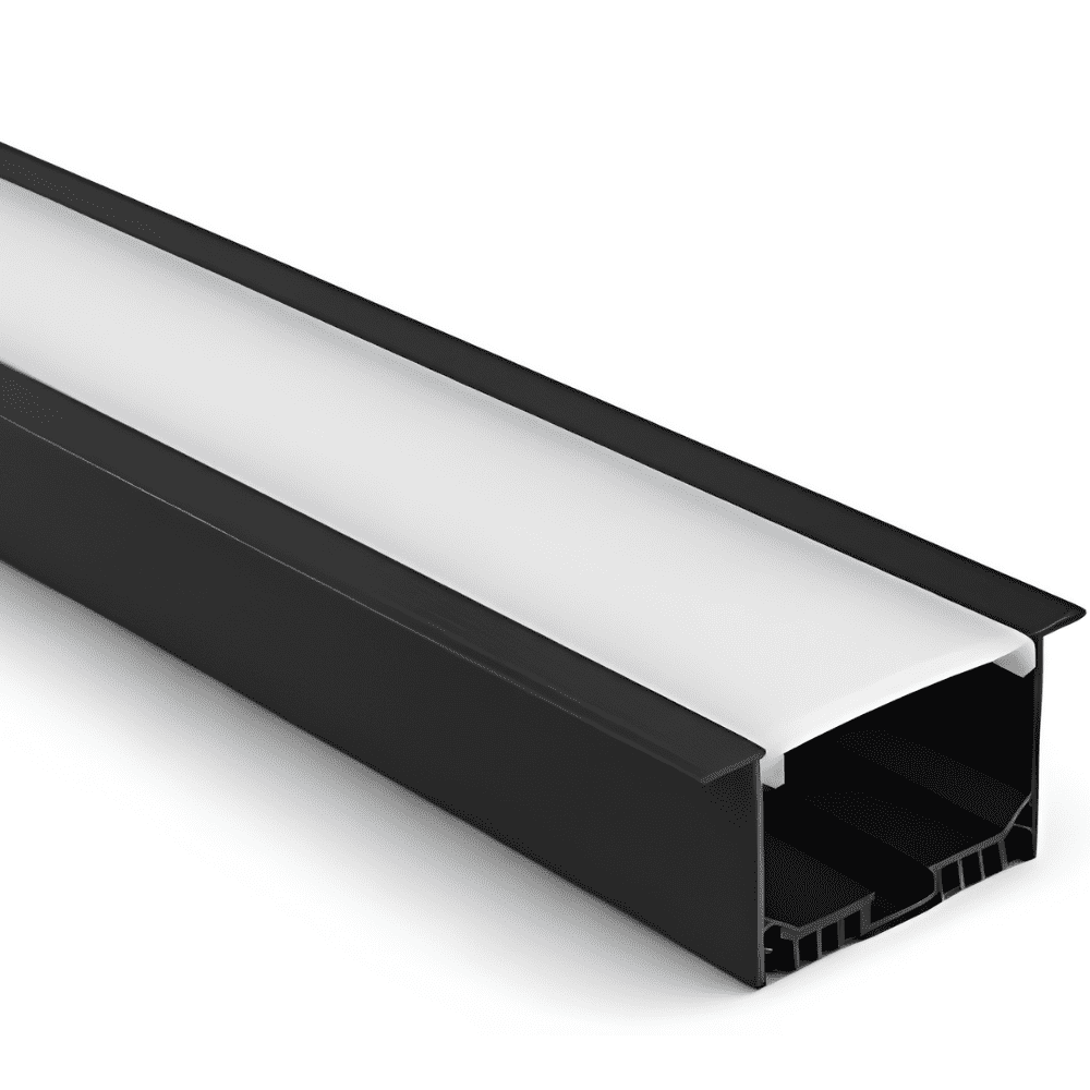 Recessed profile lighting for modern interiors